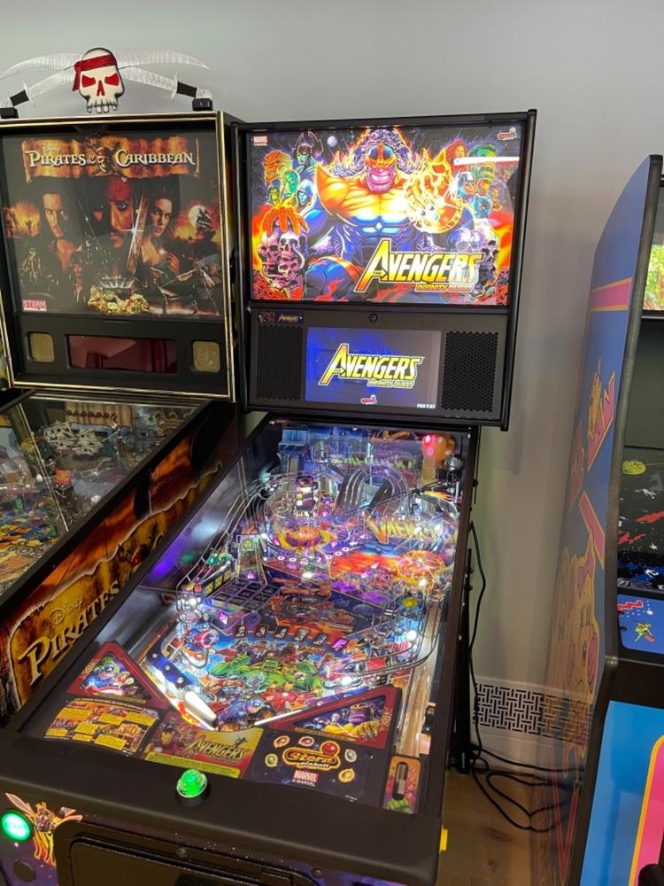 Avengers Infinity Quest Pinball Machine Premium By Stern - Customer Photo From Ryan Dauzet