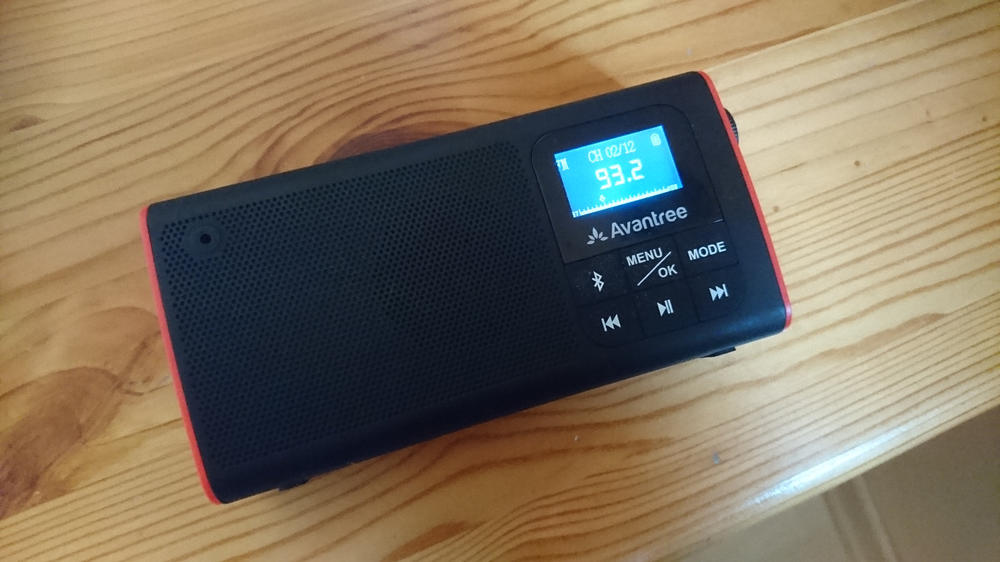 Avantree SP850 Portable FM Radio Bluetooth Speaker and SD