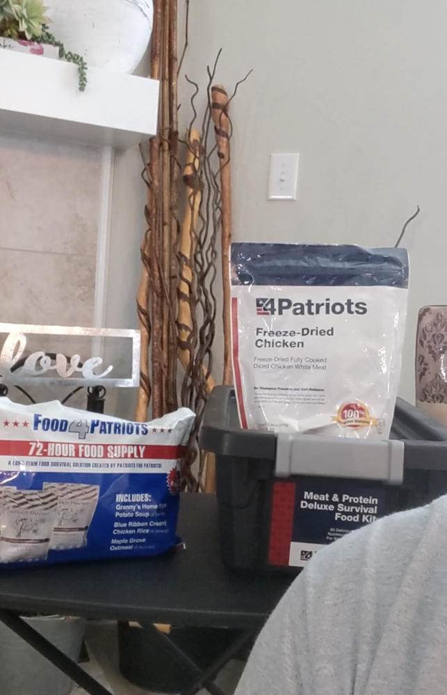 Meat & Protein Deluxe Survival Food Kit — 4Patriots