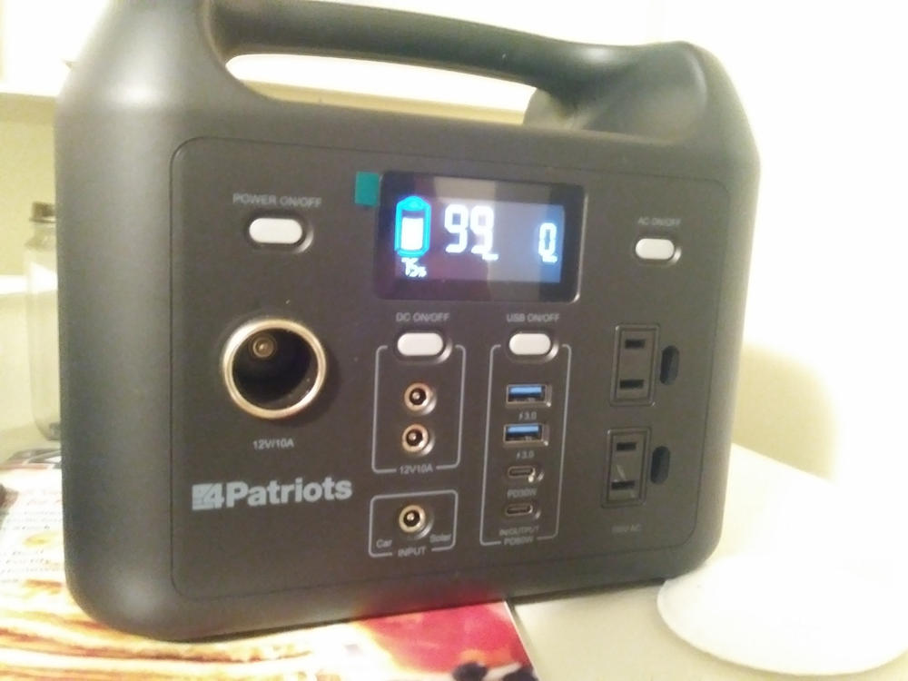 Portable Power Station, Patriot Power Cell CX - 1 Pack