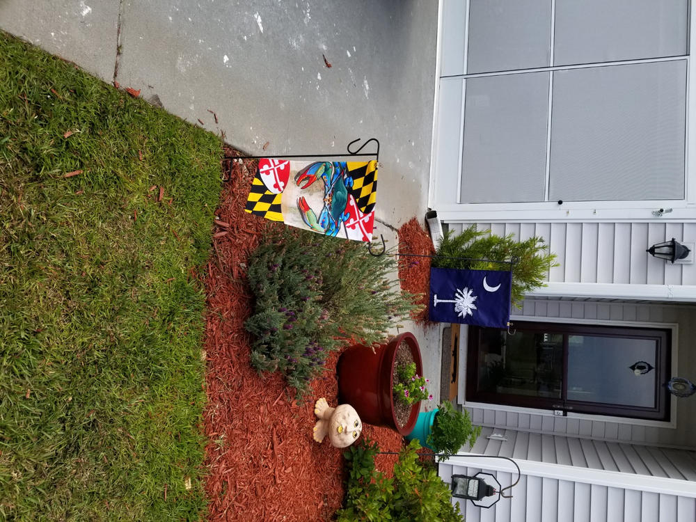 Maryland Blue Crab / Garden Flag - Customer Photo From Vicki Smink
