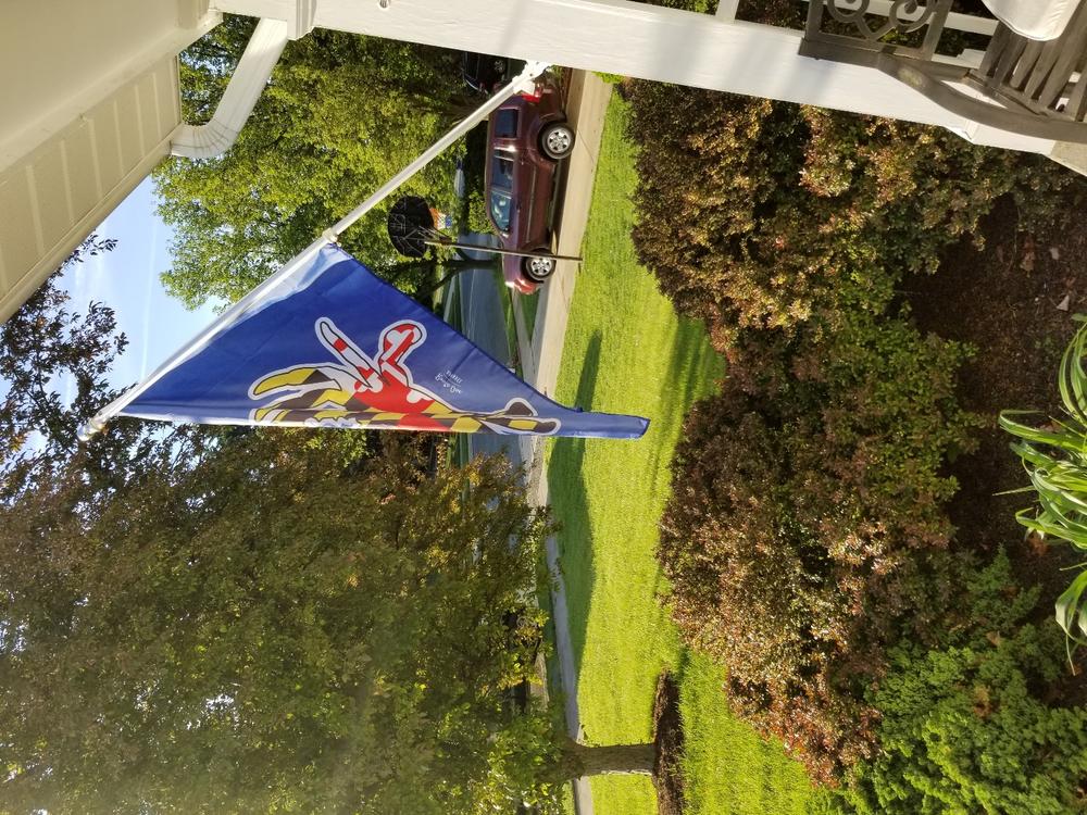 Maryland Full Flag Crab (Navy) / Flag - Customer Photo From Jason K.