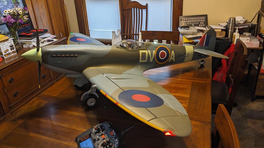 FlightLine Spitfire Mk.IX 1600mm (63") Wingspan - PNP - Customer Photo From Steve Fassler