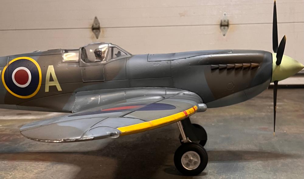 FlightLine Spitfire Mk.IX 1600mm (63") Wingspan - PNP - Customer Photo From LDM