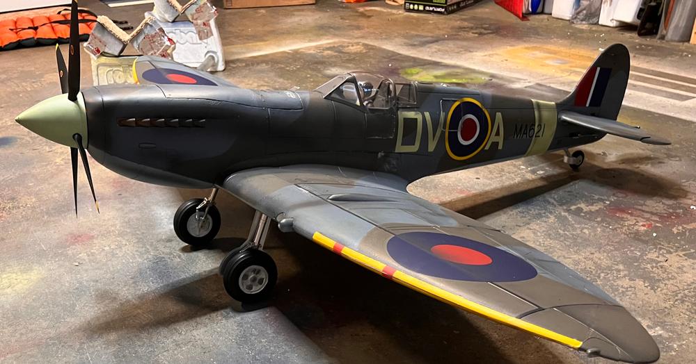 FlightLine Spitfire Mk.IX 1600mm (63") Wingspan - PNP - Customer Photo From LDM