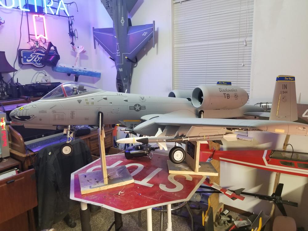 Freewing A-10 Thunderbolt II Super Scale Twin 80mm EDF Jet - ARF PLUS - Customer Photo From James B.