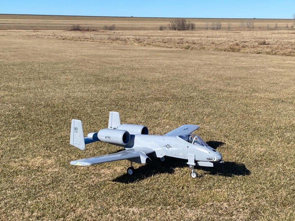 Freewing A-10 Thunderbolt II Super Scale Twin 80mm EDF Jet - ARF PLUS - Customer Photo From Spencer Keith