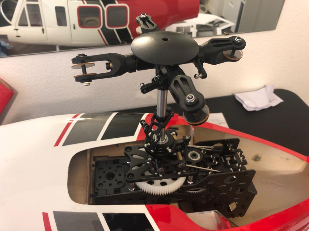 Roban B412 LA Fire & Rescue 800 Size Scale Helicopter - ARF - Customer Photo From jim hestily