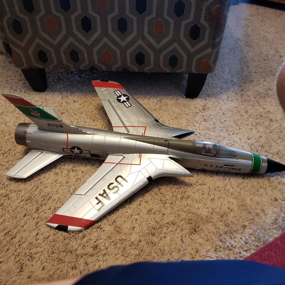 Freewing F-105 Thunderchief 64mm EDF Jet - PNP - Customer Photo From Rick J.