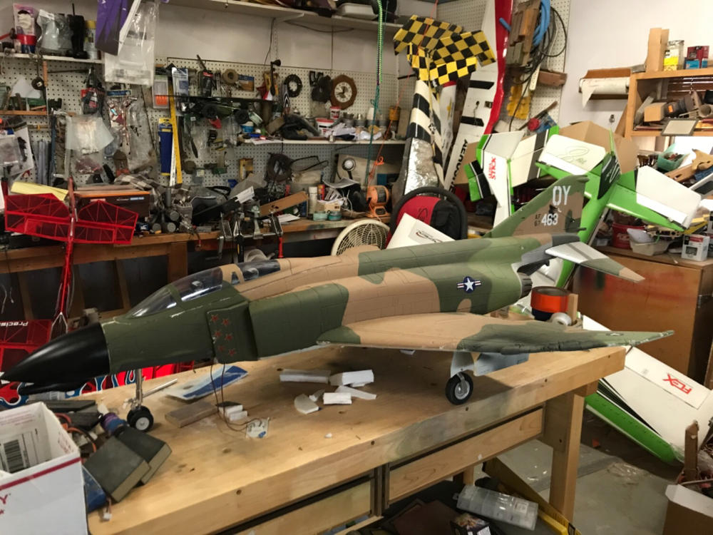 Freewing 90mm EDF F-4 Phantom II Nose Cone - Customer Photo From Jimmy Allen
