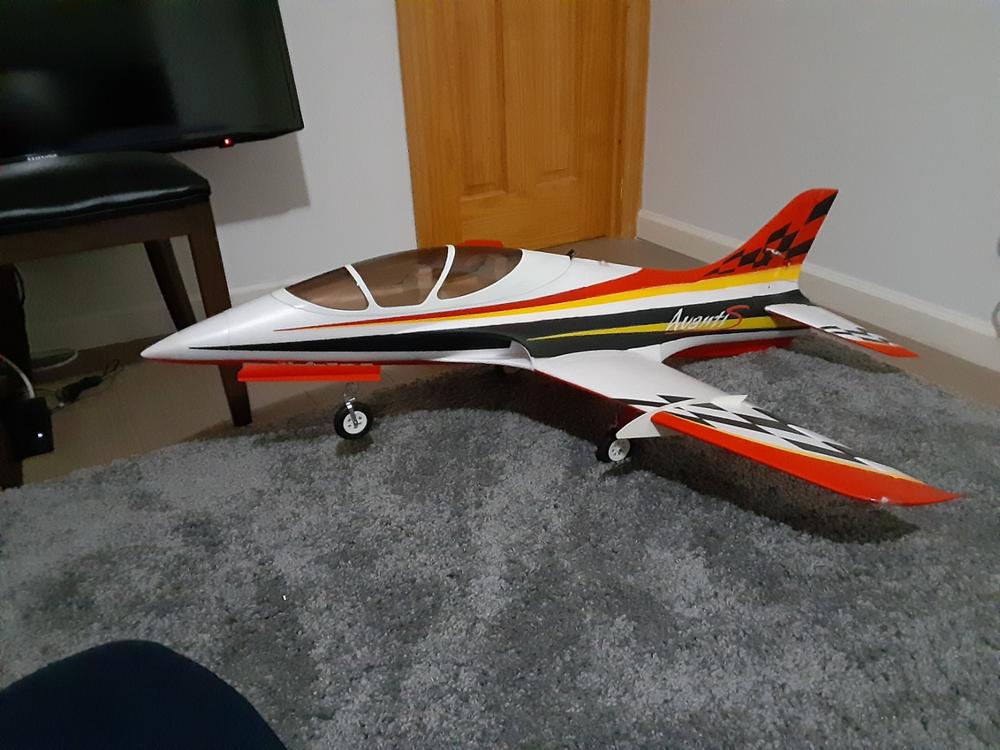 Freewing Avanti S Red 80mm EDF Ultimate Sport Jet - ARF PLUS - Customer Photo From Dean Krause
