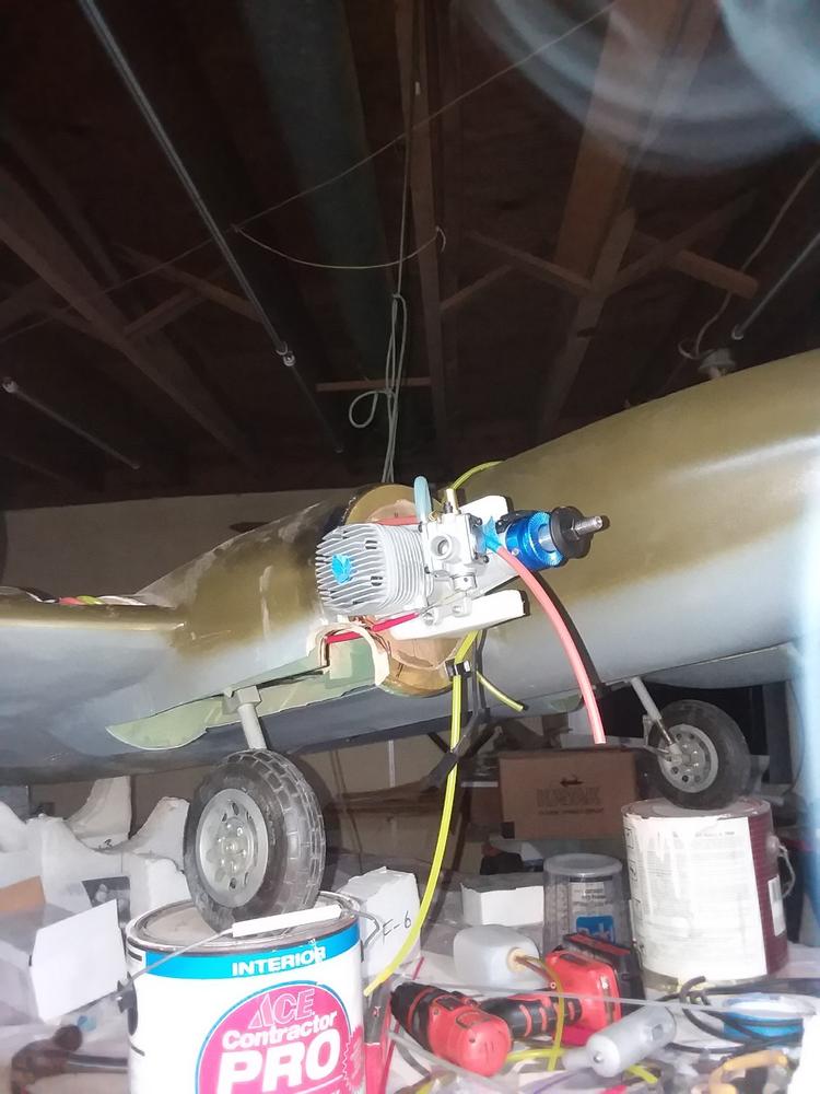 NGH GT17-Pro 17cc Two-Stroke Engine - Customer Photo From Donald Keith Vinson