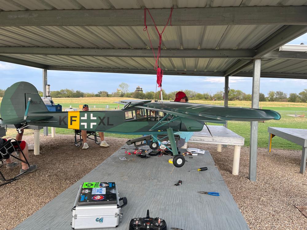 Black Horse Fieseler Fi156C Storch 2850mm (112.2") Wingspan - ARF - Customer Photo From Paul H Lange