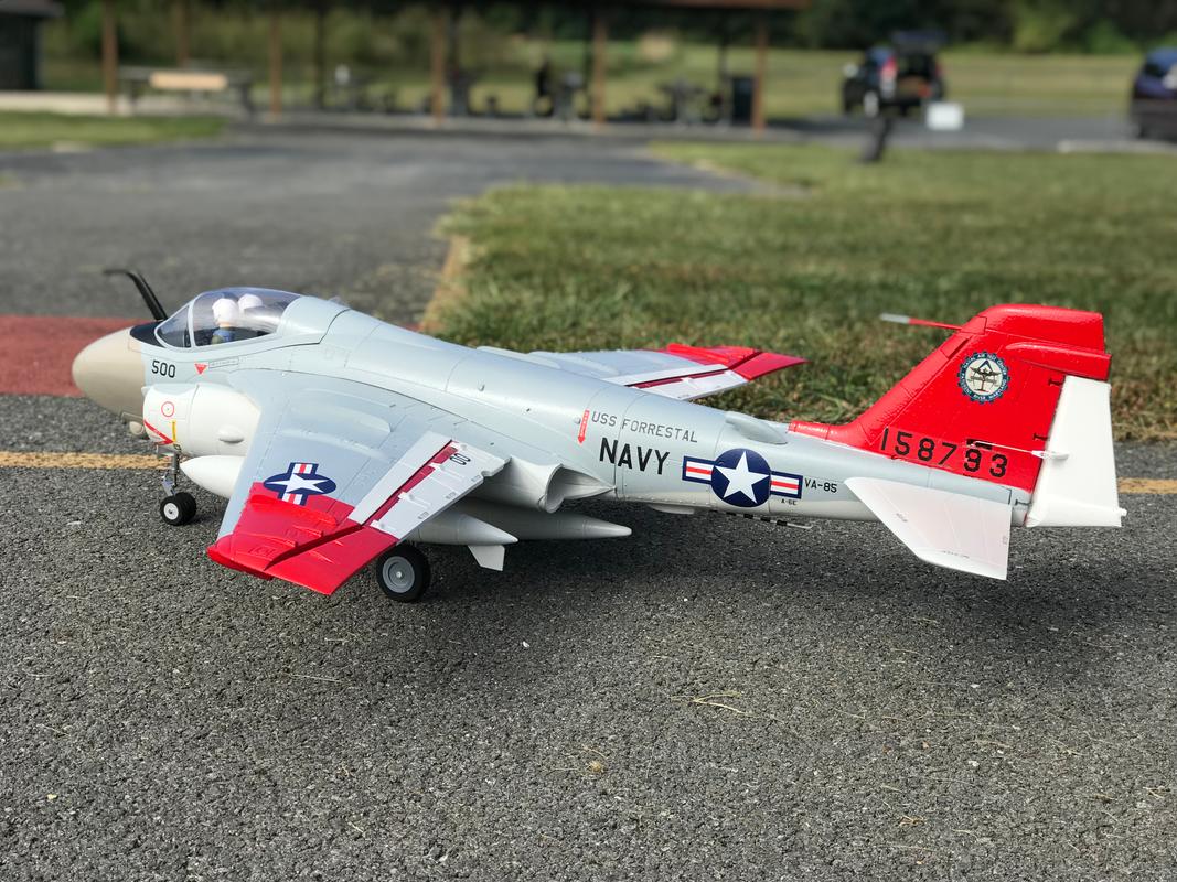 Freewing A6 Intruder High Performance 80mm EDF Jet PNP FJ20413P Motion RC