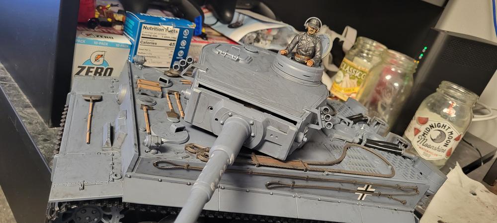 Heng Long German Tiger 1 Upgrade Edition 1/16 Scale Heavy Tank - RTR - Customer Photo From William Trautman