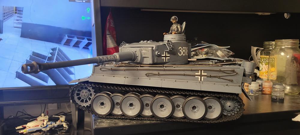 Heng Long German Tiger 1 Upgrade Edition 1/16 Scale Heavy Tank - RTR - Customer Photo From William Trautman