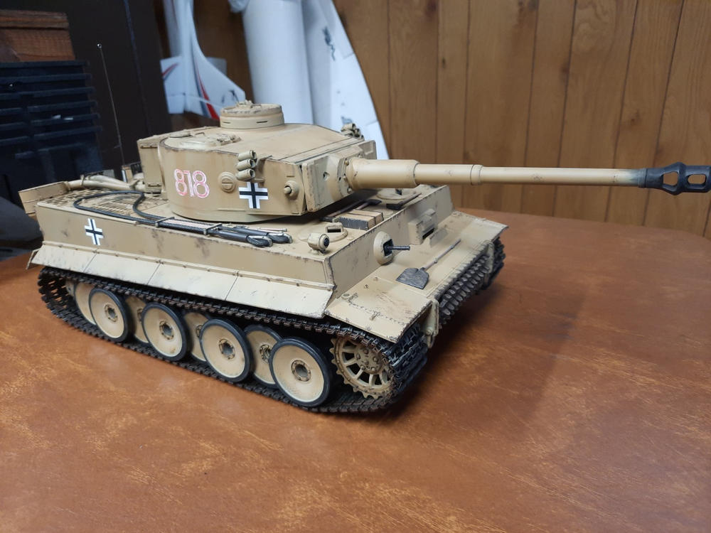 Heng Long German Tiger 1 Upgrade Edition 1/16 Scale Heavy Tank - RTR - Customer Photo From James Stewart