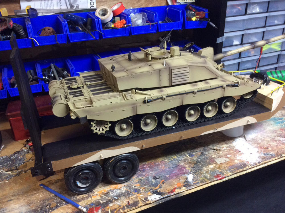 Heng Long UK Challenger II Upgrade Edition 1/16 Scale Battle Tank - RTR - Customer Photo From Robert Mccallum