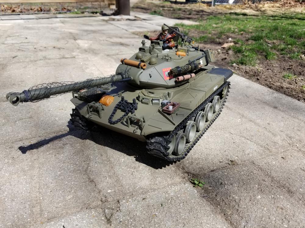 Heng Long USA M41 Walker Bulldog Upgrade Edition 1/16 Scale Light Tank - RTR - Customer Photo From Dean K