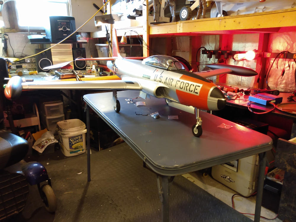 Freewing T33 Shooting Star USAF 80mm EDF Jet PNP FJ21712P Motion RC