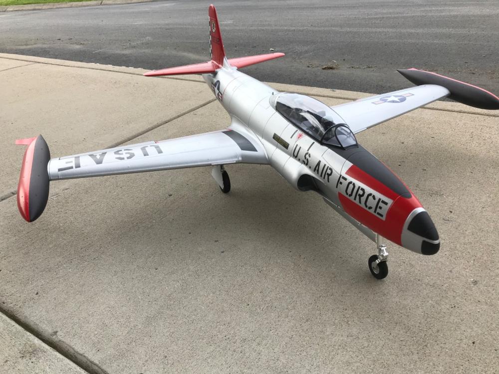 Freewing T33 Shooting Star USAF 80mm EDF Jet PNP FJ21712P Motion RC