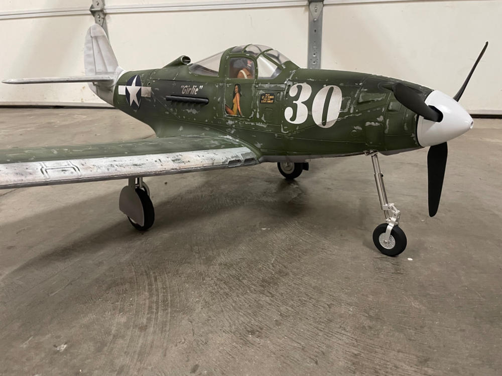 Freewing 80mm EDF T-33 Nose Landing Gear Strut - Customer Photo From William Smrtic