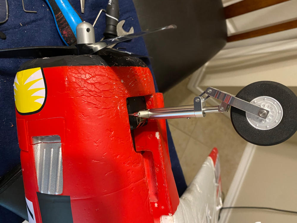 Freewing 80mm EDF T-33 Nose Landing Gear - Customer Photo From James Rector