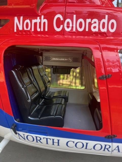 Roban B407 Red/White/Blue 700 Size Scale Helicopter - ARF - Customer Photo From Gordon