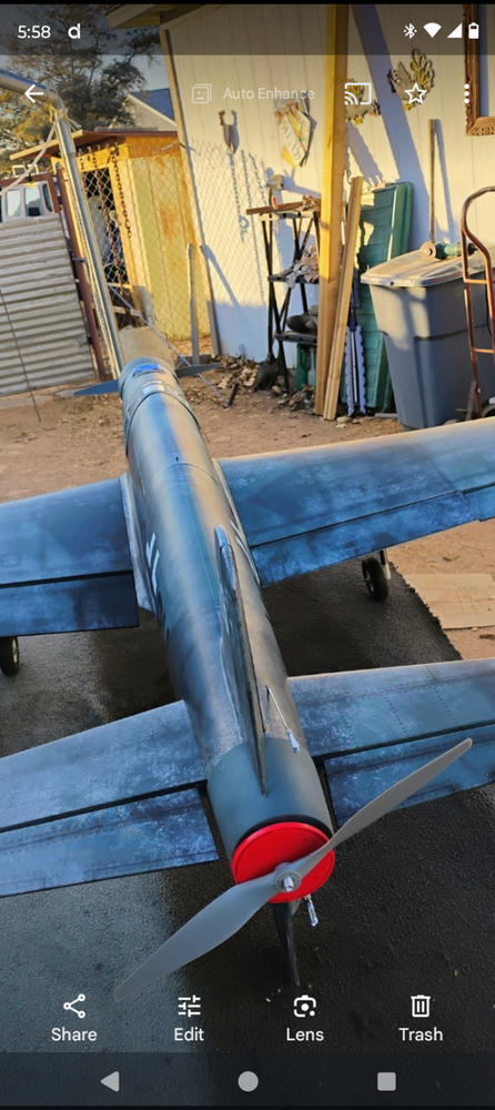 Black Horse Dornier DO335 1724mm (67.8") Wingspan - ARF - Customer Photo From Steven Shepersky