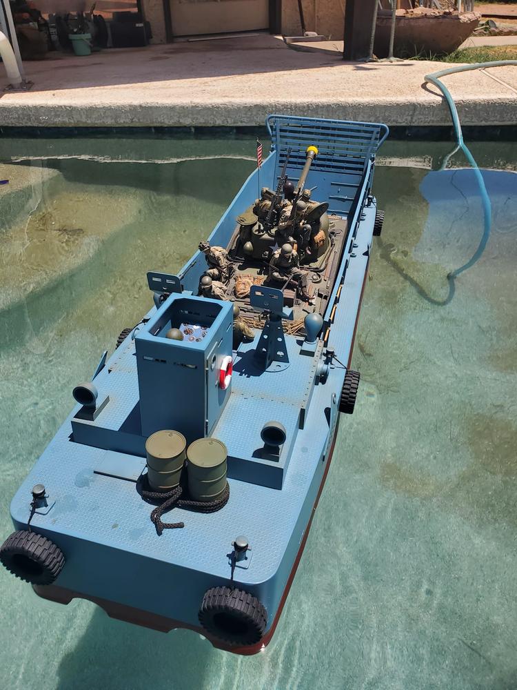 Bancroft LCM3 1/16 Scale 970mm (38") Landing Craft - RTR - Customer Photo From Brandon Moon