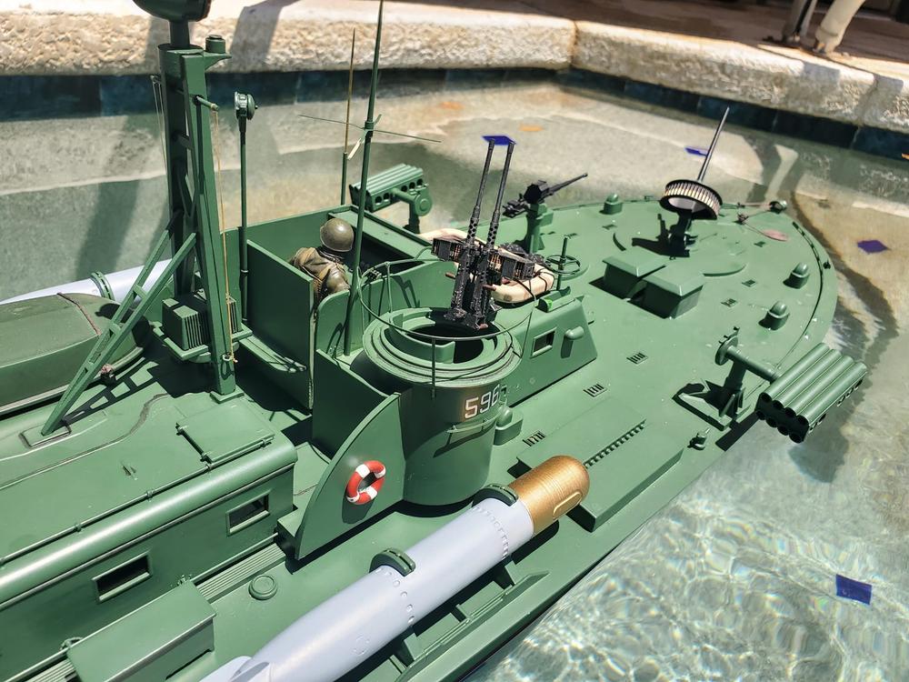 Bancroft PT-596 1/24 Scale 1030mm (40") US Navy Patrol Boat - RTR - Customer Photo From Brandon Moon