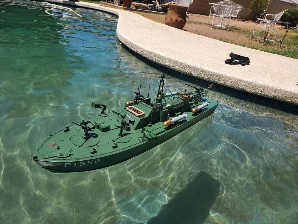 Bancroft PT-596 1/24 Scale 1030mm (40") US Navy Patrol Boat - RTR - Customer Photo From Brandon Moon
