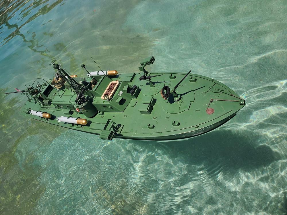 Bancroft PT-596 1/24 Scale 1030mm (40") US Navy Patrol Boat - RTR - Customer Photo From Brandon Moon
