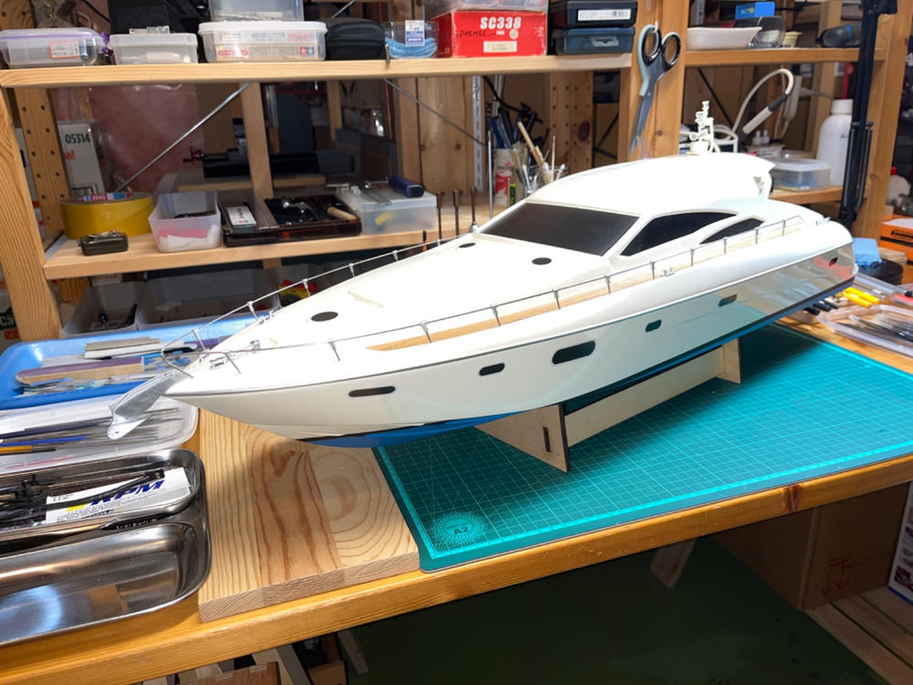 Bancroft D558 St. Tropez 1/20 Scale 840mm (33") Yacht - RTR - Customer Photo From Eddy HO