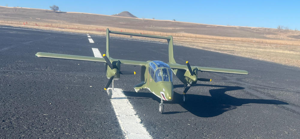 FlightLine OV-10 Bronco 1400mm (55") Wingspan - PNP - Customer Photo From Scott Berryman