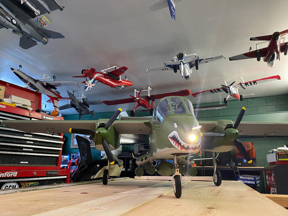 FlightLine OV-10 Bronco 1400mm (55") Wingspan - PNP - Customer Photo From Allen Rockwell