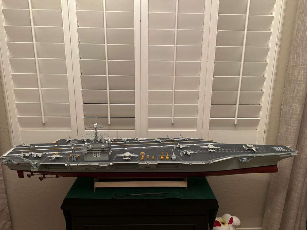 Bancroft USS Nimitz 1/200 Scale 1700mm (67") USA Aircraft Carrier - RTR - Customer Photo From steven schlink