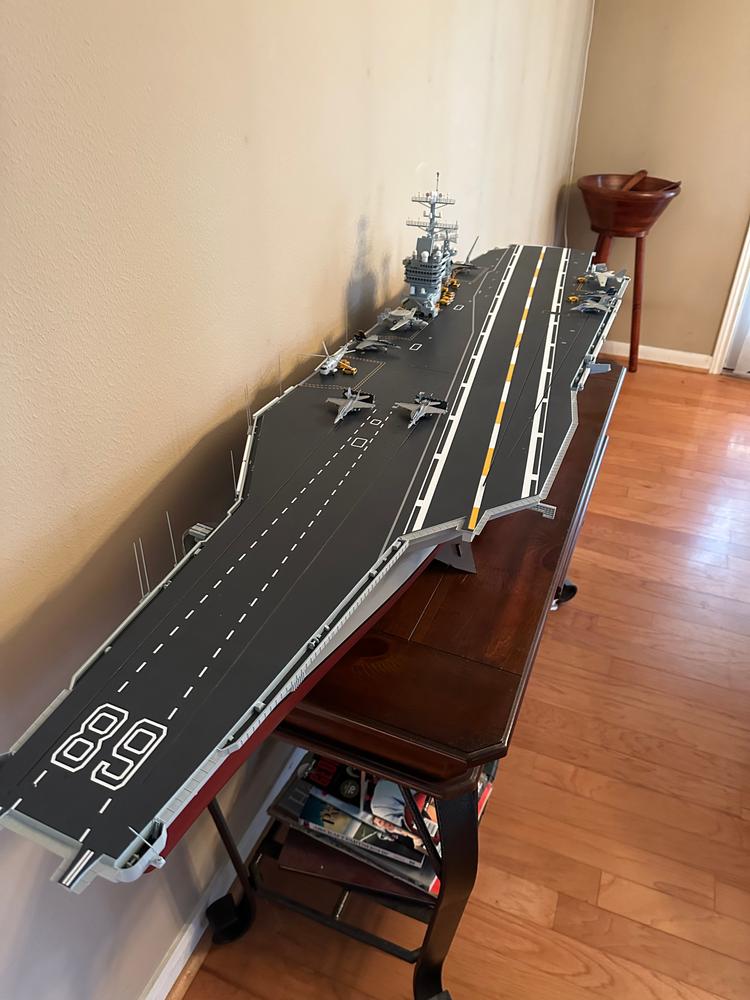 Bancroft USS Nimitz 1/200 Scale 1700mm (67") USA Aircraft Carrier - RTR - Customer Photo From Jetjock