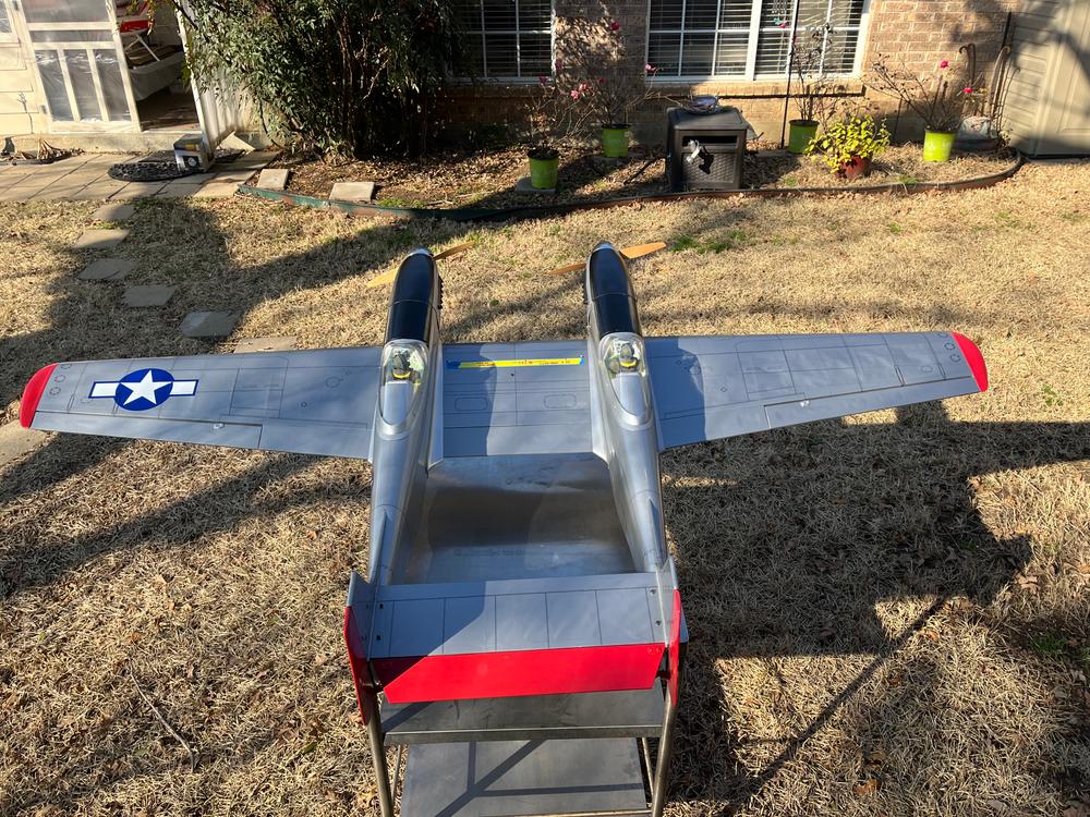 Nexa F-82 Twin Mustang 2100mm (82.6") Wingspan - ARF - Customer Photo From Paul H Lange