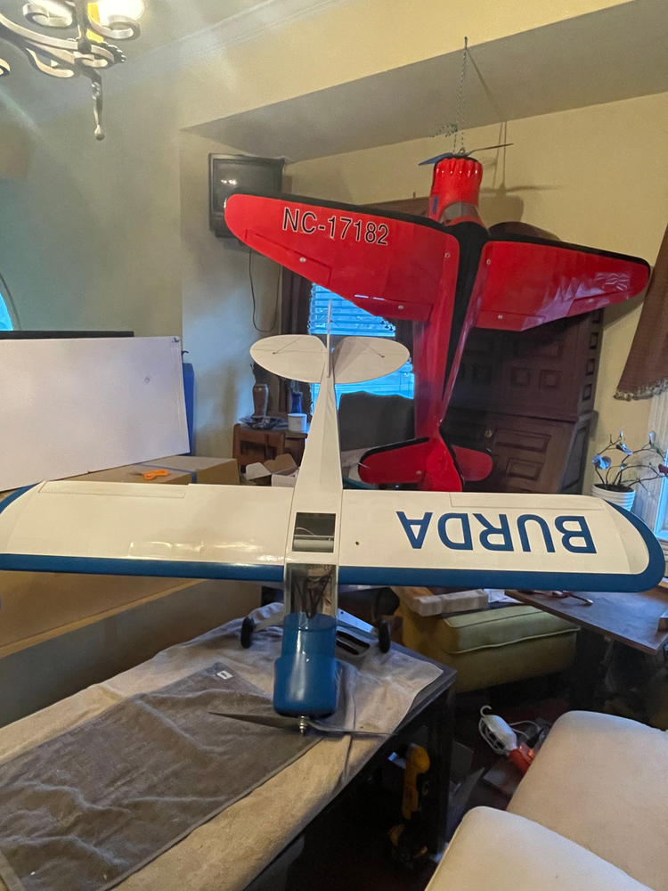 Nexa Piper PA-18 Super Cub Burda 1620mm (63.7") Wingspan - ARF - Customer Photo From Wilburn Prewitt