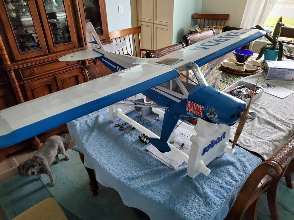 Nexa Piper PA-18 Super Cub Burda 1620mm (63.7") Wingspan - ARF - Customer Photo From Michael Wright
