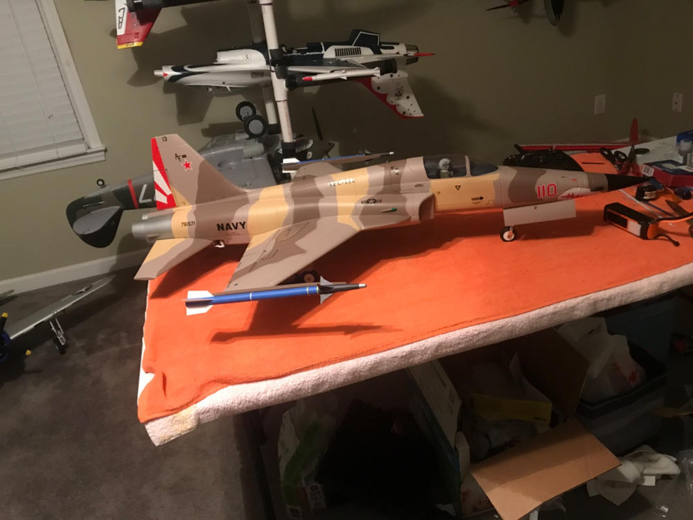 Freewing F-5 Tiger II Camo High Performance 80mm EDF Jet - PNP - Customer Photo From Kyle Hearn