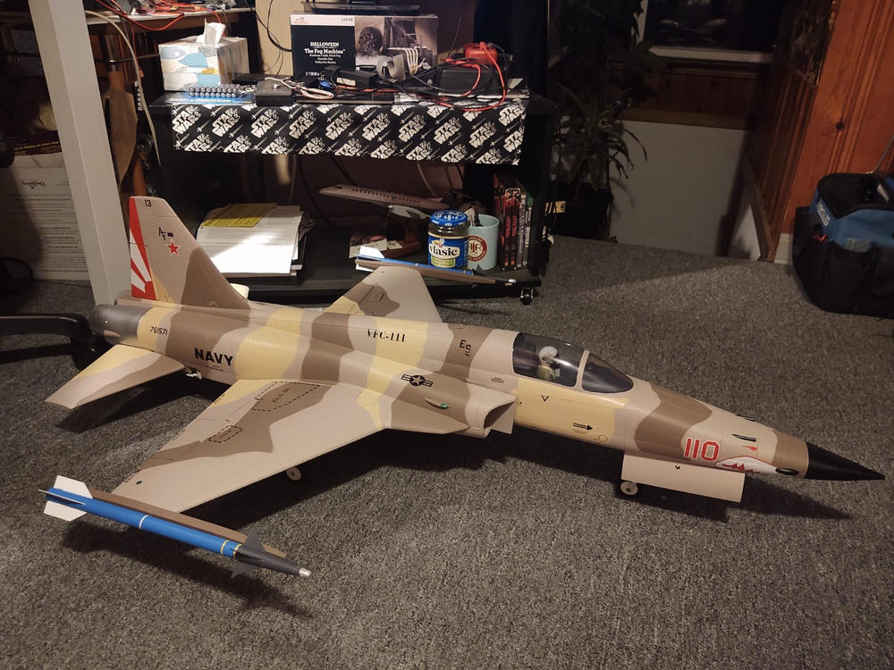 Freewing F-5 Tiger II Camo High Performance 80mm EDF Jet - PNP - Customer Photo From Michael Peck