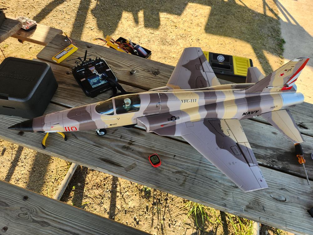 Freewing F-5 Tiger II Camo High Performance 80mm EDF Jet - PNP - Customer Photo From John