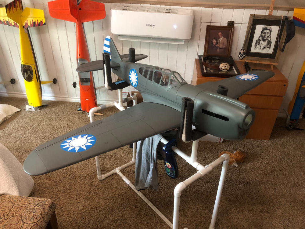 Nexa P-40 Warhawk 1570mm (61.8") Wingspan - ARF - Customer Photo From Jim Perkins