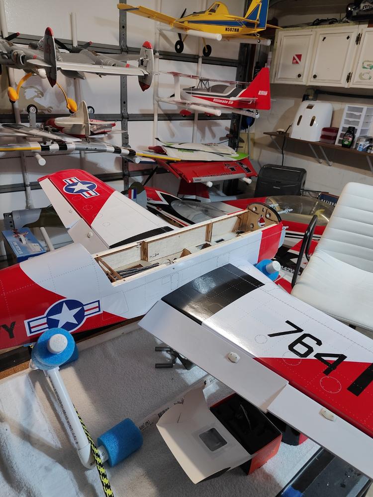 Nexa T-34C Turbo Mentor 1560mm (61.4") Wingspan - ARF - Customer Photo From Allen Vincent