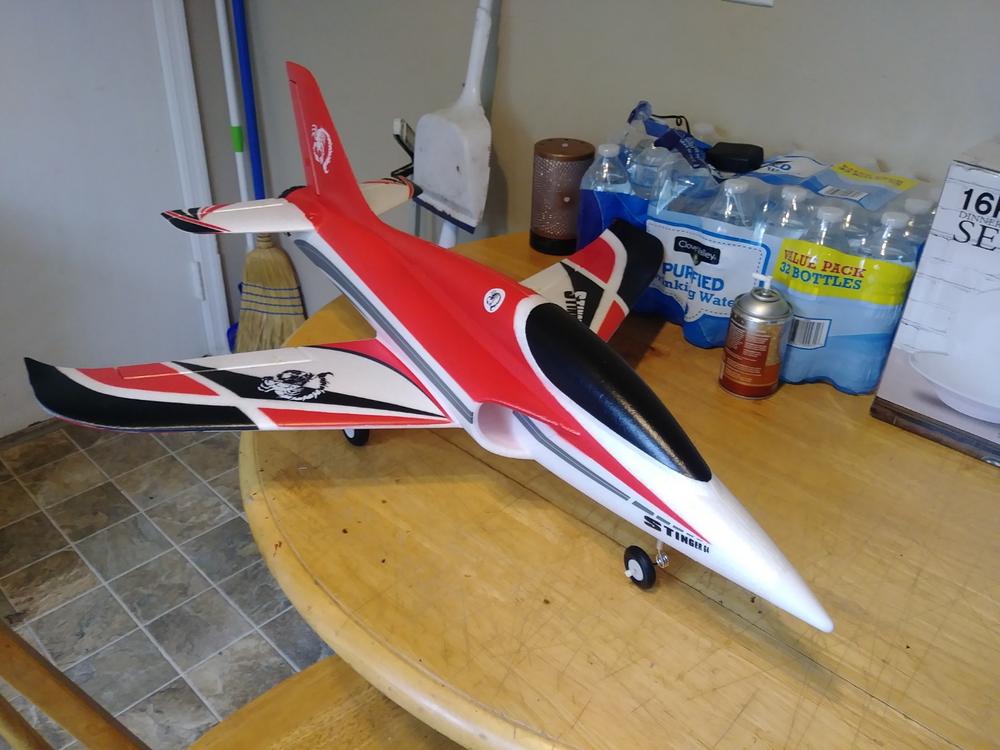 Freewing Stinger 64 Fuselage - Red - Customer Photo From Douglas Hall