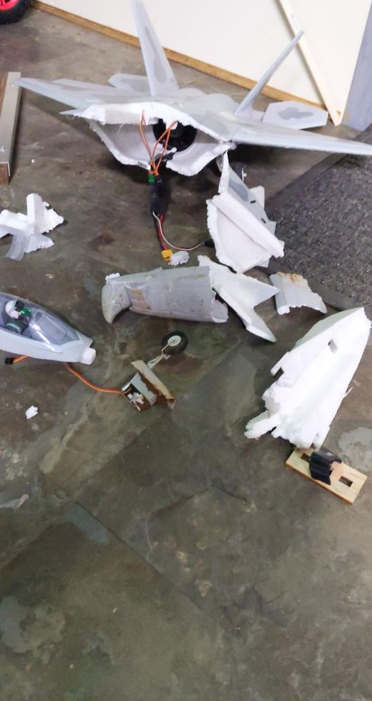 Freewing 64mm EDF F-22 Fuselage - Customer Photo From Jeremy Shay Mullens
