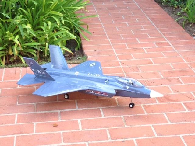 Freewing F-35 Lightning II V2 70mm EDF Thrust Vectoring Jet - PNP - Customer Photo From Nick C.