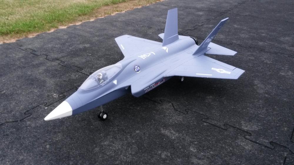 Freewing F-35 Lightning II V2 70mm EDF Thrust Vectoring Jet - PNP - Customer Photo From Dirk G.